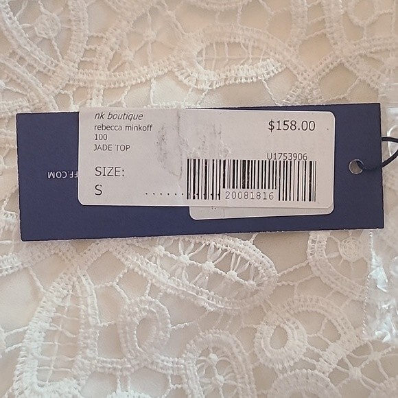 Rebecca Minkoff Lace Jade Top Size S - Picture 9 of 10